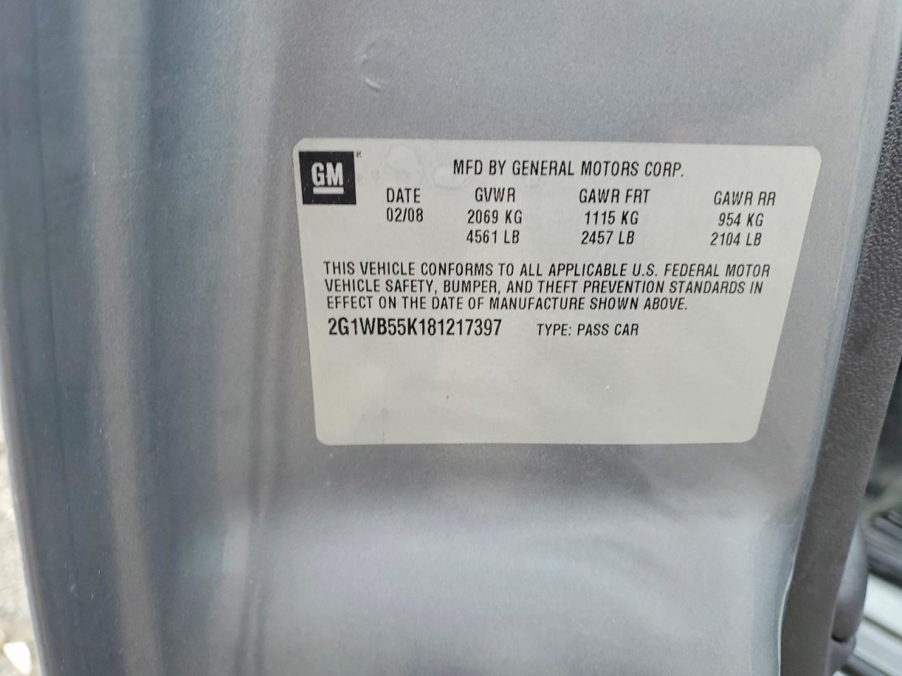 Automatic Transmission 3.5L Fits 06-11 IMPALA 2999229