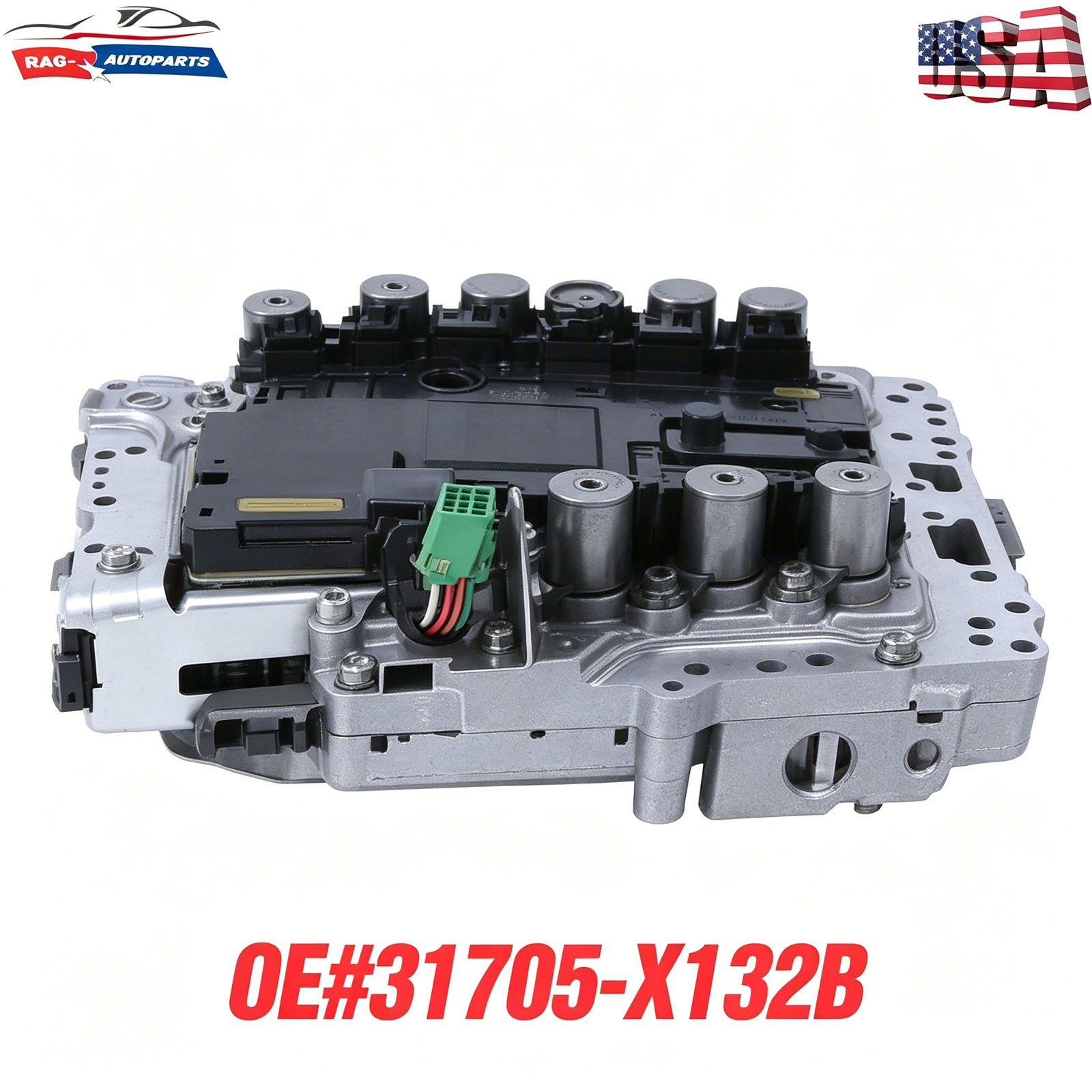 RE7R01A Valve Body W/ Solenoid 31705-X132B For 14–15 Nissan Infinity Q50 3.7L V6