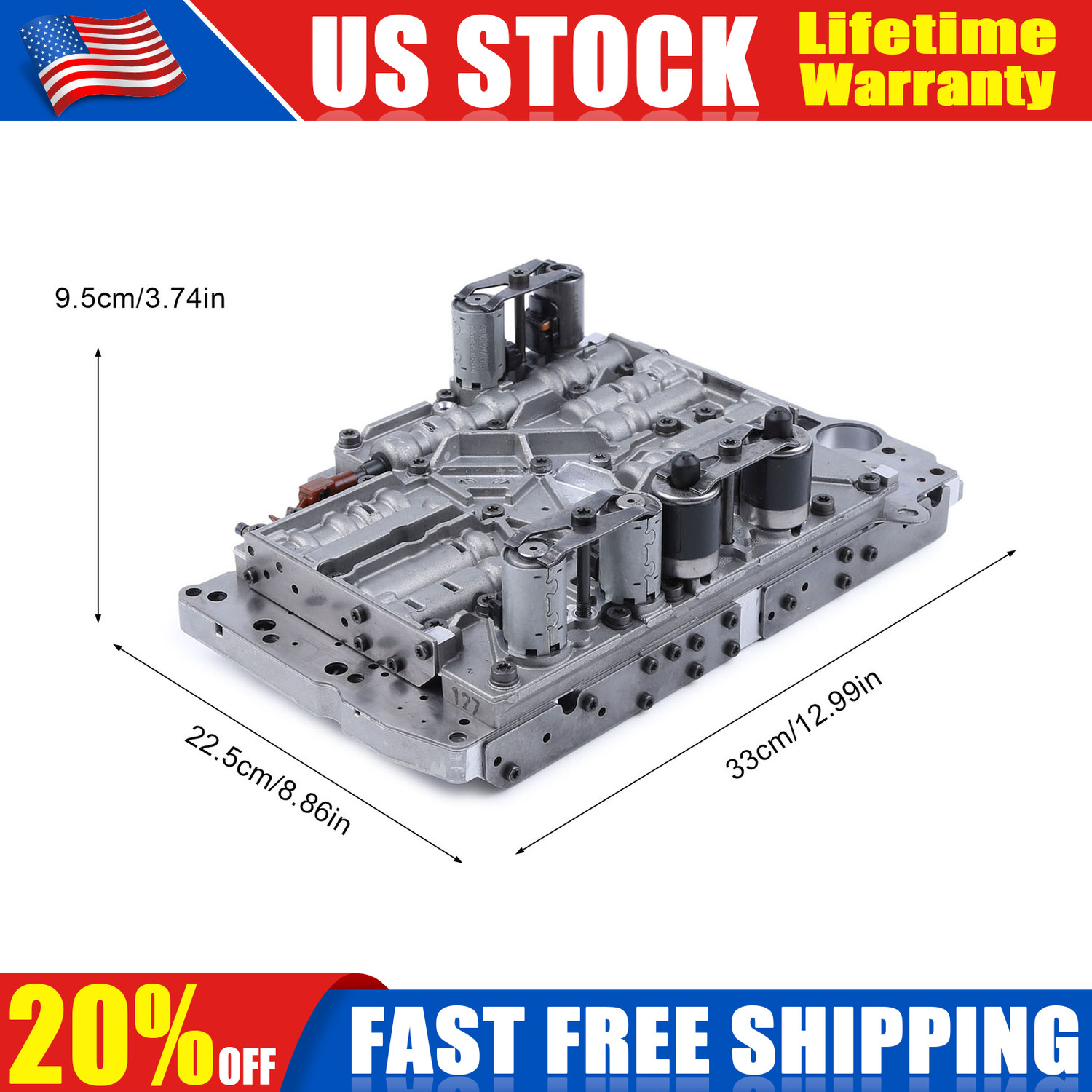 TRANSMISSION VALVE BODY WITH 6PCS SOLENOID FOR CHRYSLER FOR MERCEDES-BENZ 722.6