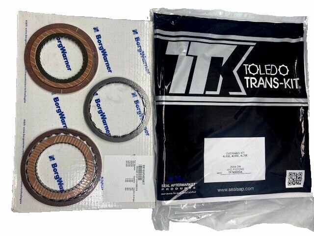 4l60/65/70E Basic Rebuild Kit 2004 up (except 6.0 motor) w/BORG WARNER frictions