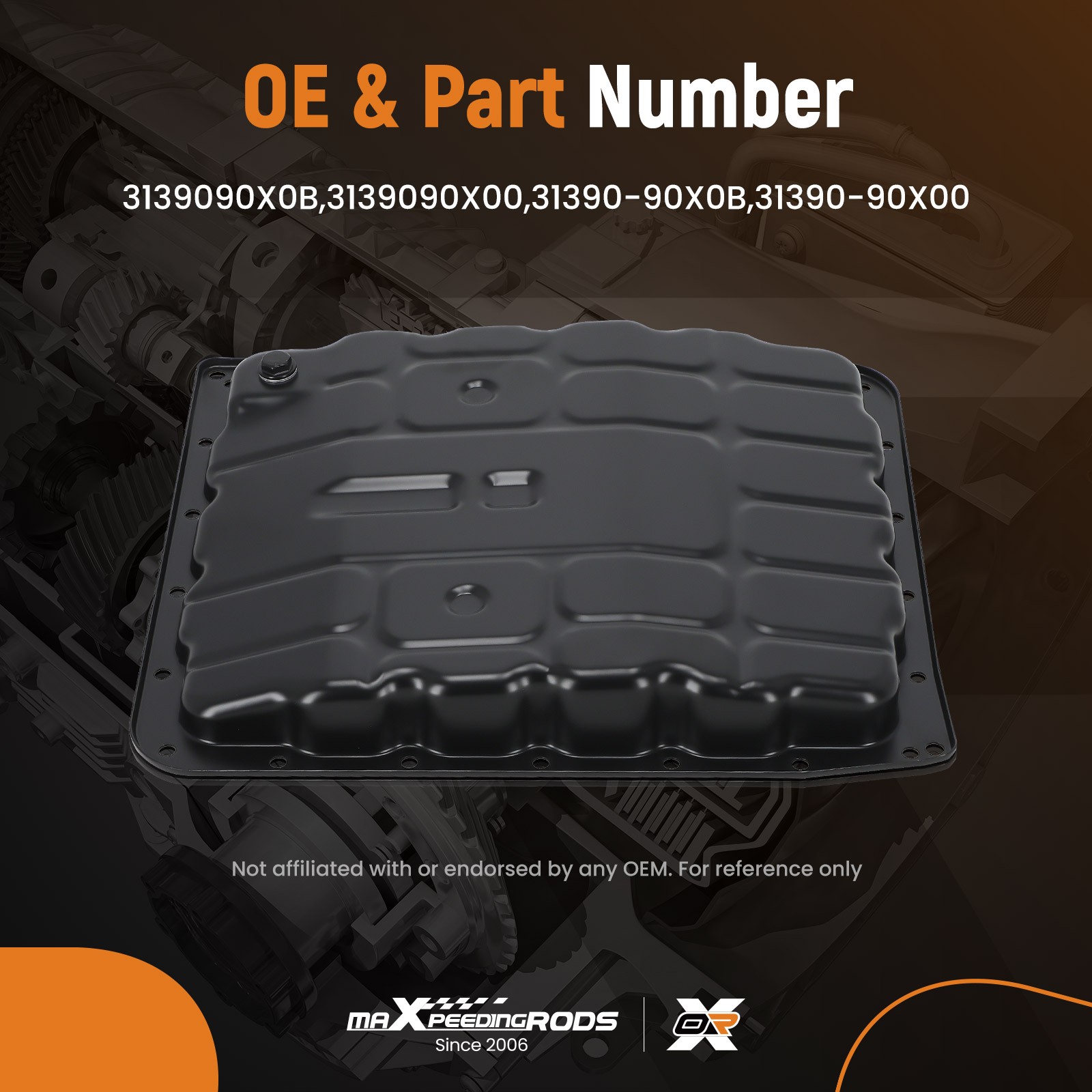 1pc Transmission Oil Pan for Nissan 350Z Frontier Armada Titan Pathfinder Xterra