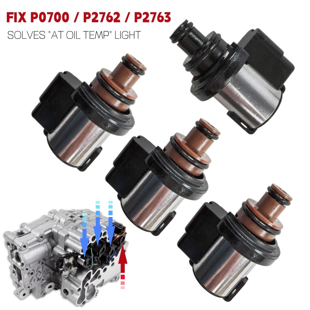 4pcs TR580 TR690 CVT Transmission Solenoid Kit For Subaru Forester Outback XV
