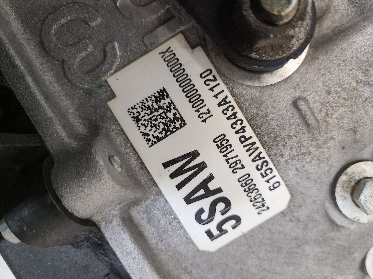 2015 15 BUICK ENCORE Automatic Transmission 1.4L 6 Speed FWD Opt MH8 24263660