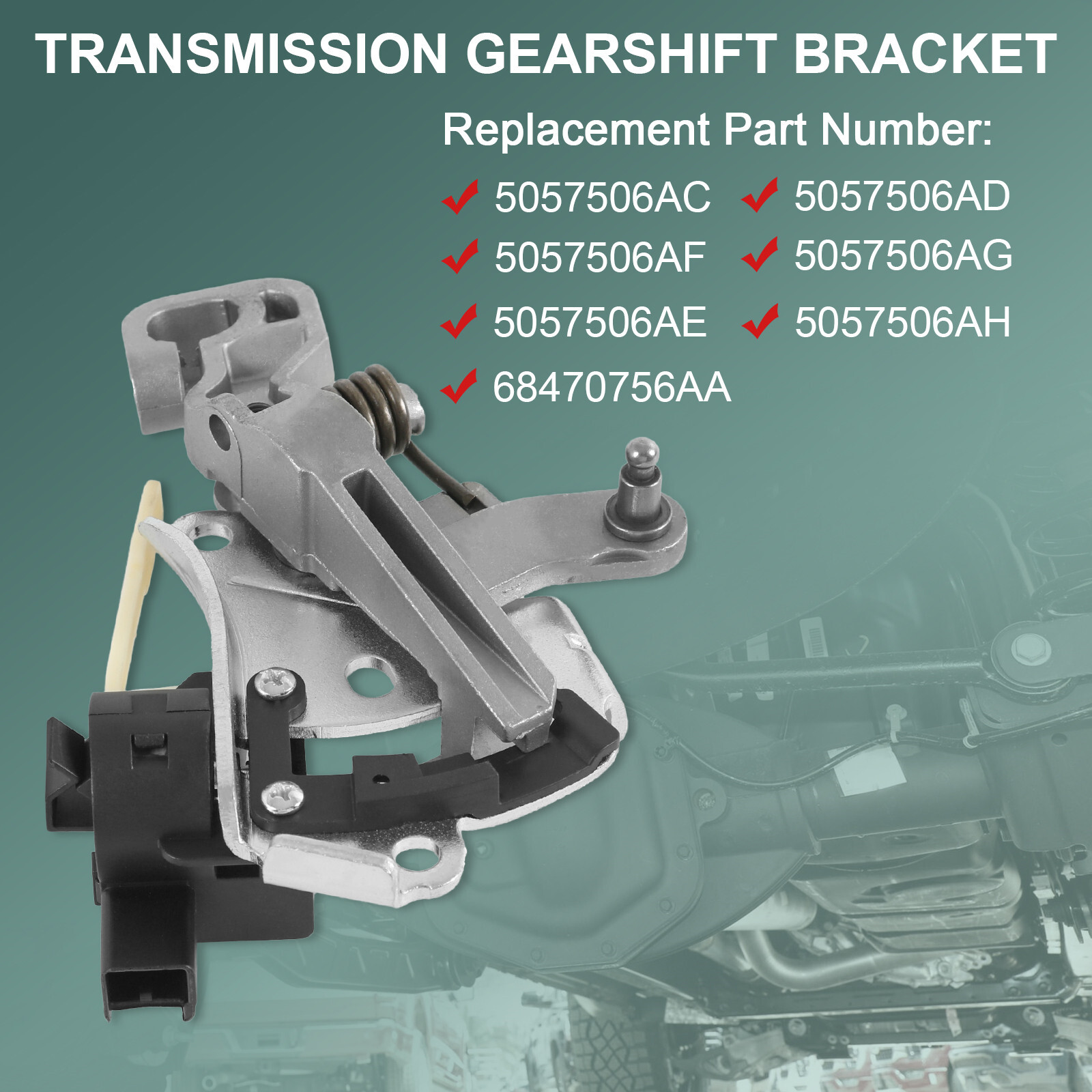 Trans Gearshift Bracket 68470756AA 5057506AH For 2010-21 Ram 1500 2500 3500