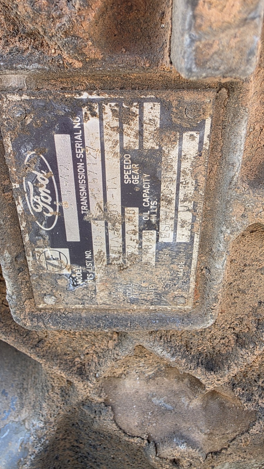 88-95 Ford F250 F350 ZF5 ZF-5 S5-42 Main Housing Case Small Block 5.8 5.0 4.9