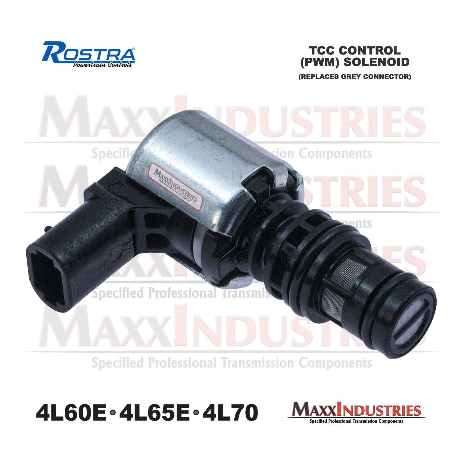 1993-on 4L60E 4L65E Transmission PWM TCC Lock-up Control Solenoid fits GM apps