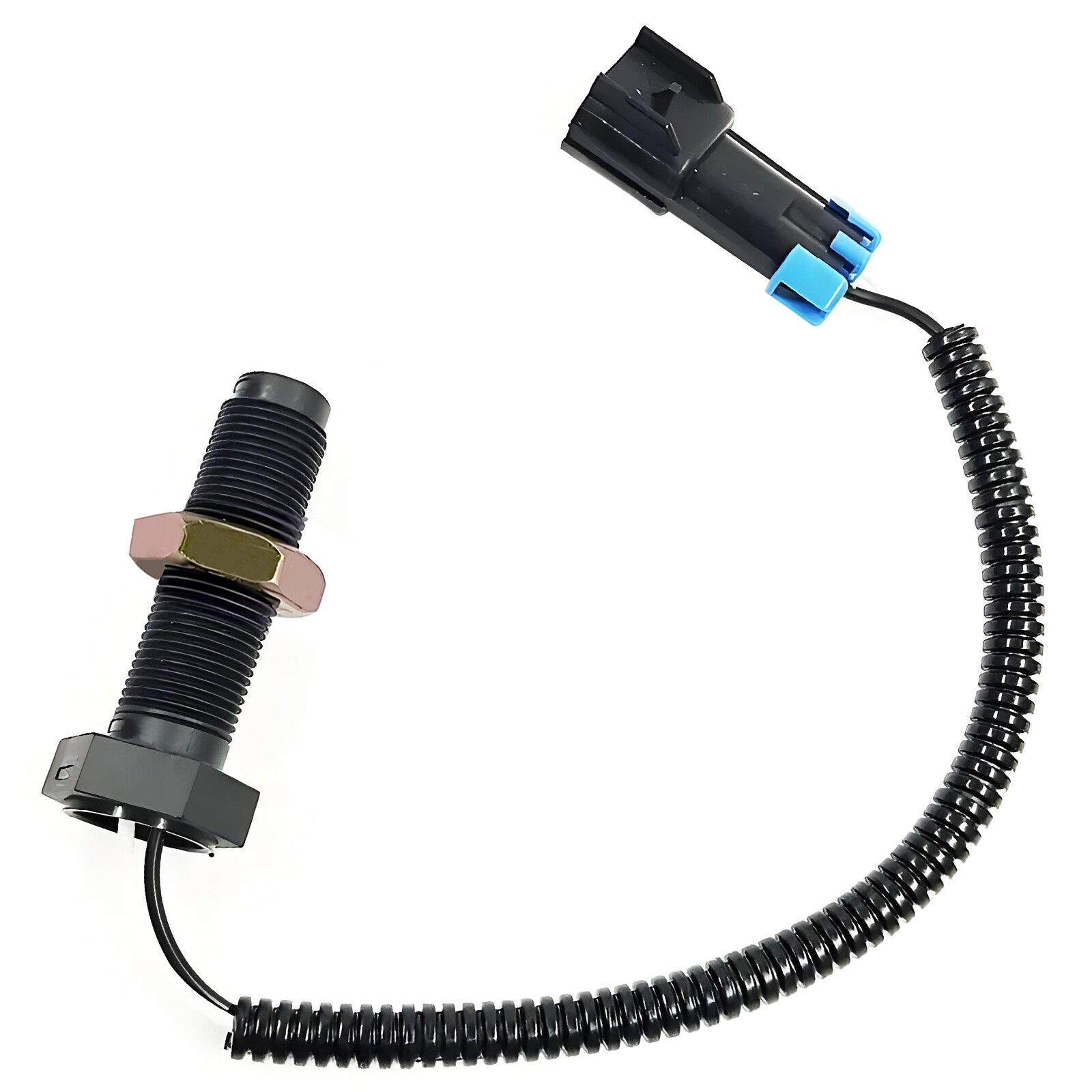 For 89-10 Mack LEU Single Connector 2 Prong Screw In Type Speed Sensor 5055505