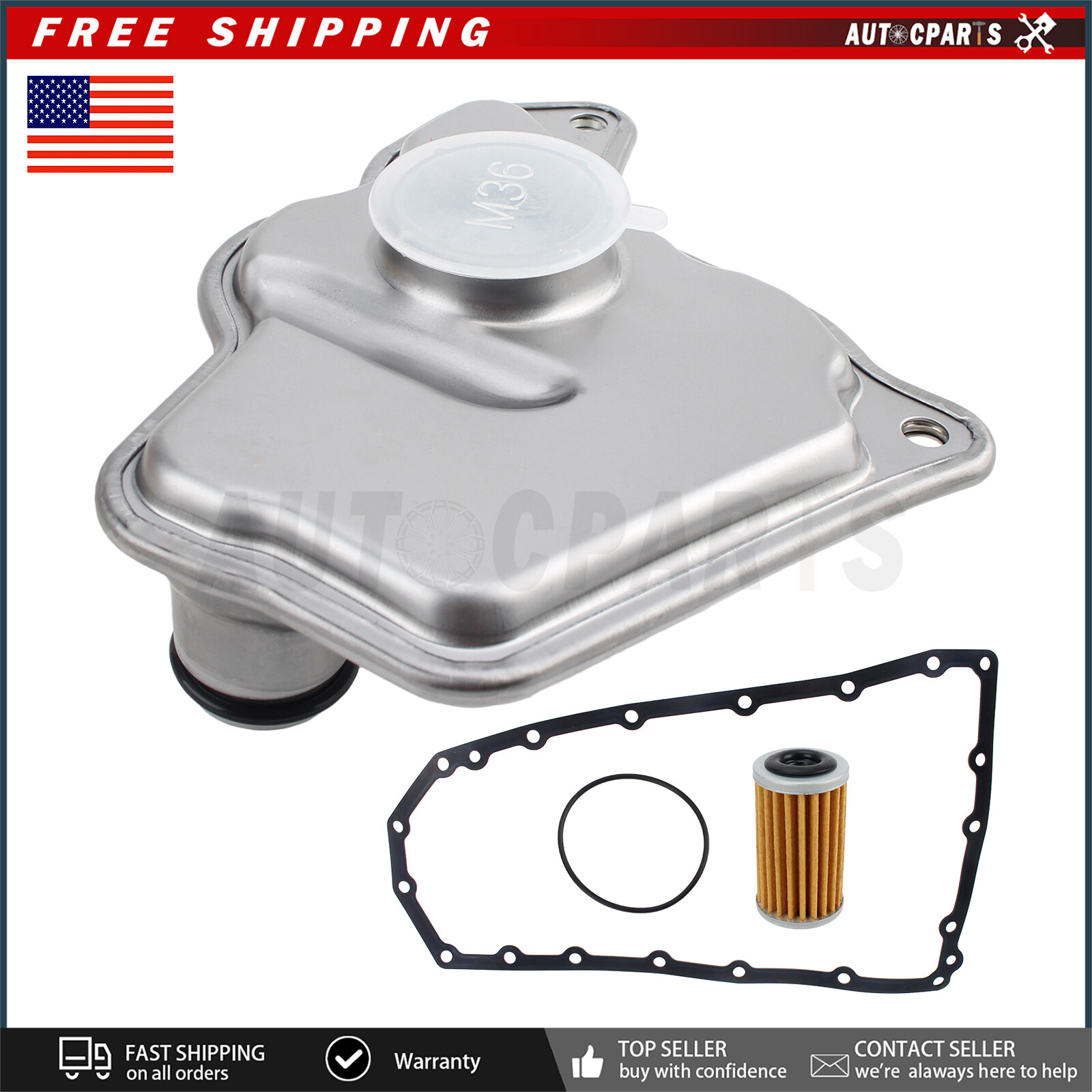 Transmission Filter Oil Pan Gasket Kit For Nissan Altima 31726-28X0A 31728-29X0D