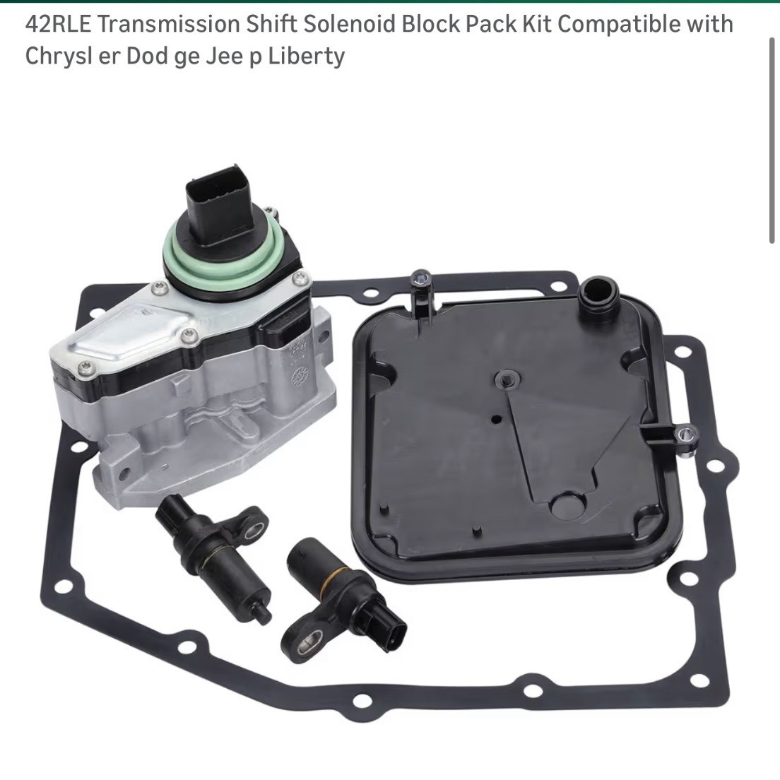Transmission Shift Solenoid Kit Filter Gasket Chrysler Dodge Jeep Ram 2005-2011