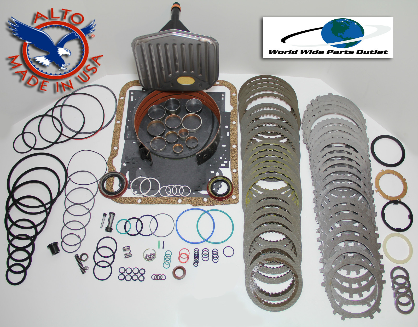 TH700R4 4L60 Rebuild Kit Heavy Duty HEG Master Kit Stage 4 1987-1993