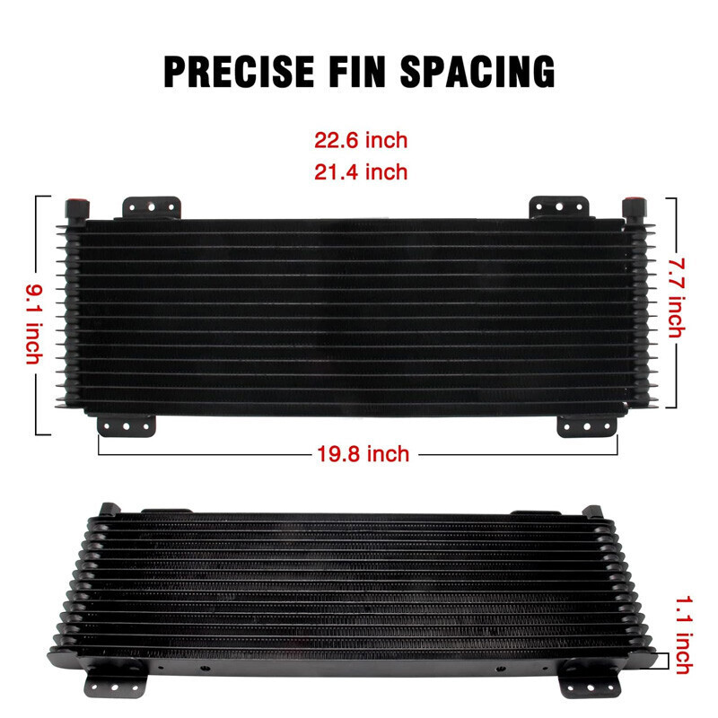LPD47391 BK Tru Cool Cooler Transmission Oil Cooler GVW Max 40,000 With Hardware