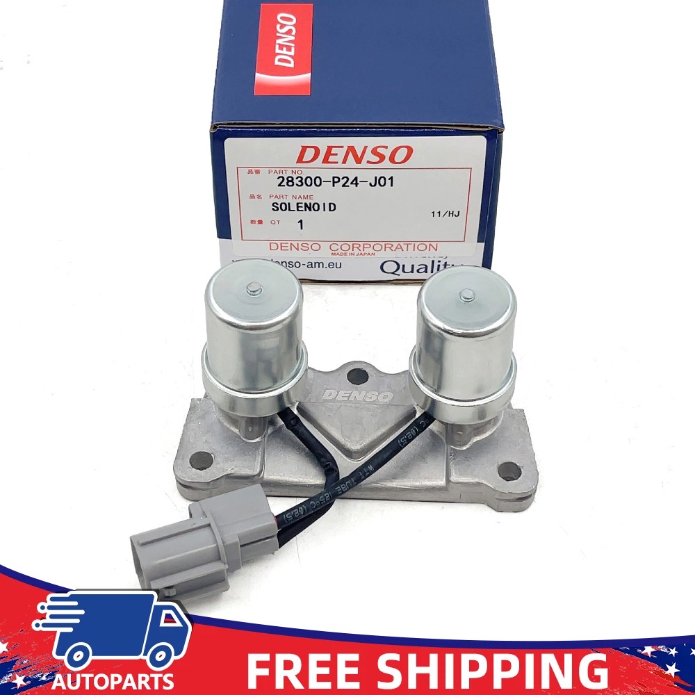 Auto-Transmission Dual Shift Control LockUp Solenoid For Honda 28300-P24-J01