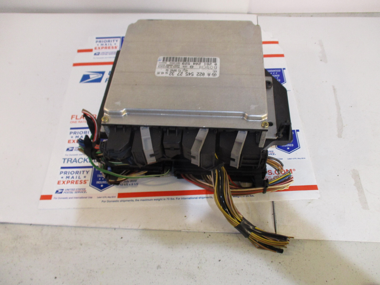 🚘 1998 C230 COMBO ECU CONTROL UNIT BOSCH ENGINE MODULE ECM TESTED POWER ABS