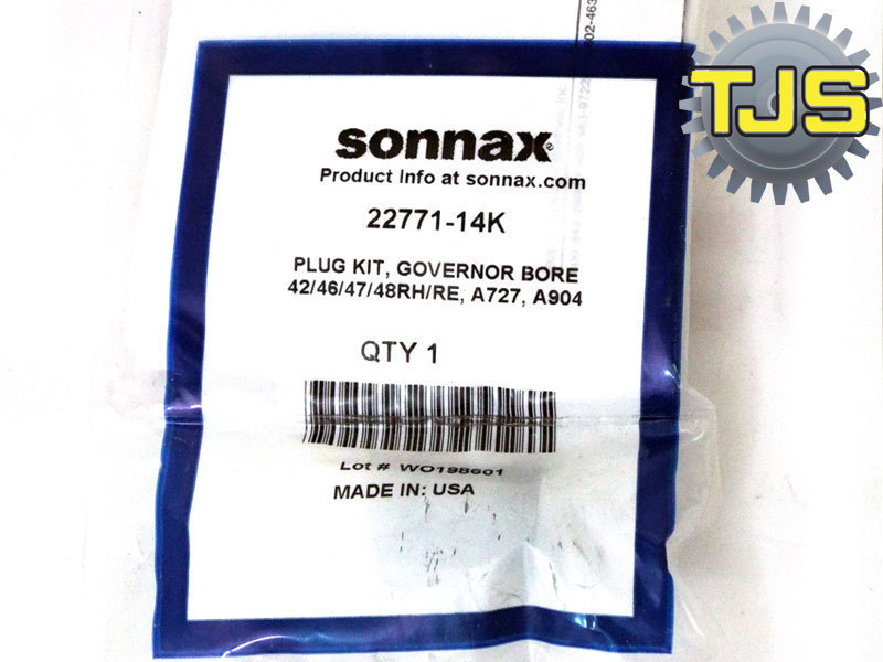 .Dodge 42RE/RH/46RE/RH/47RE/RH/48RE/A727/A904 Sonnax Governor Bore 22771-14K