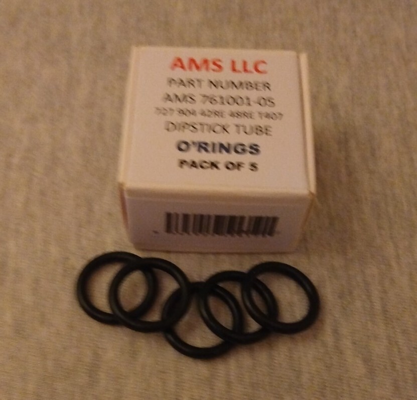 PACK OF 5 Chrysler 727 904 518 Torqueflite Dipstick Tube O-Rings AMS 762001 – 5