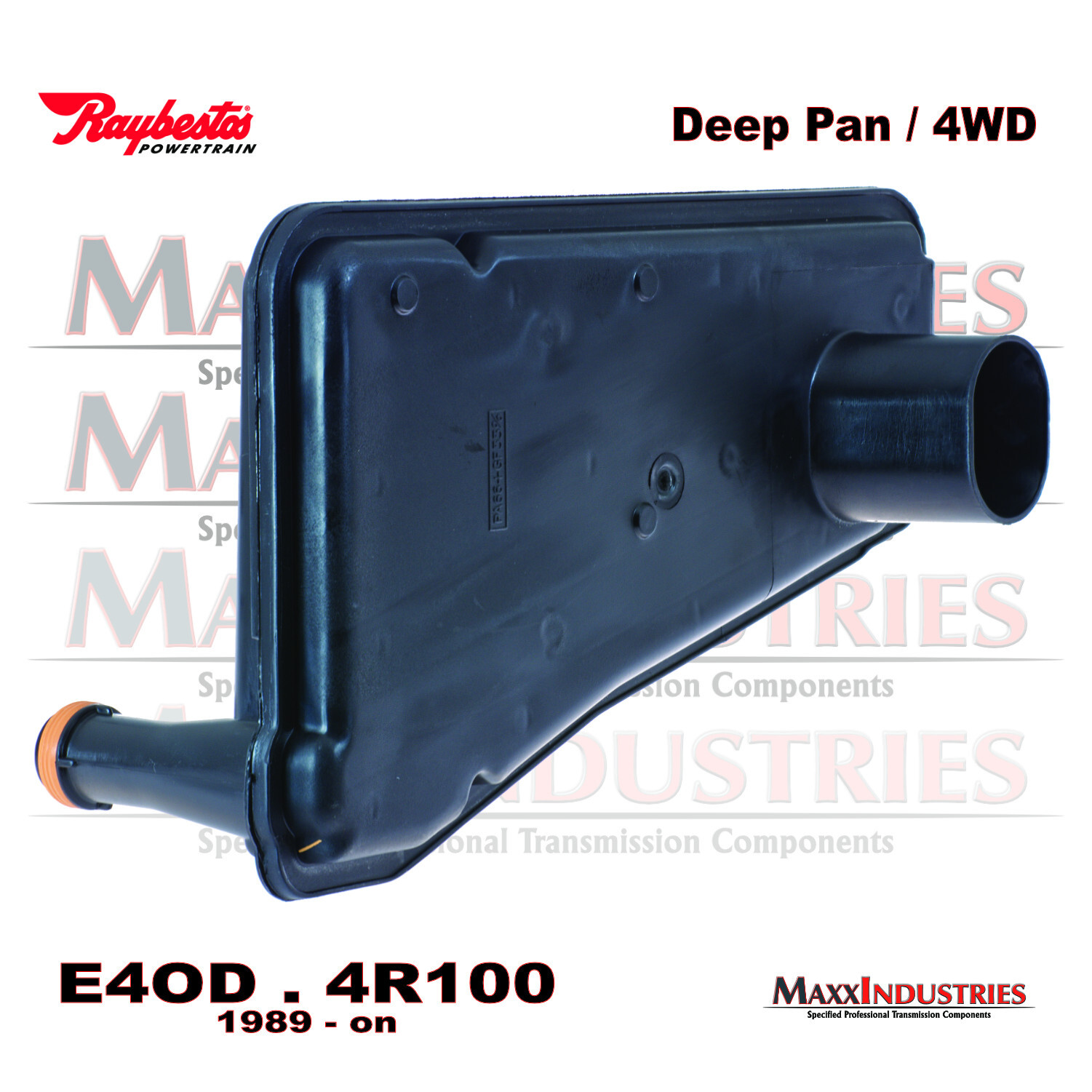 1989-05 E4OD-4R100 Transmission Oil Pan Service Kit Deep Style with Drainplug
