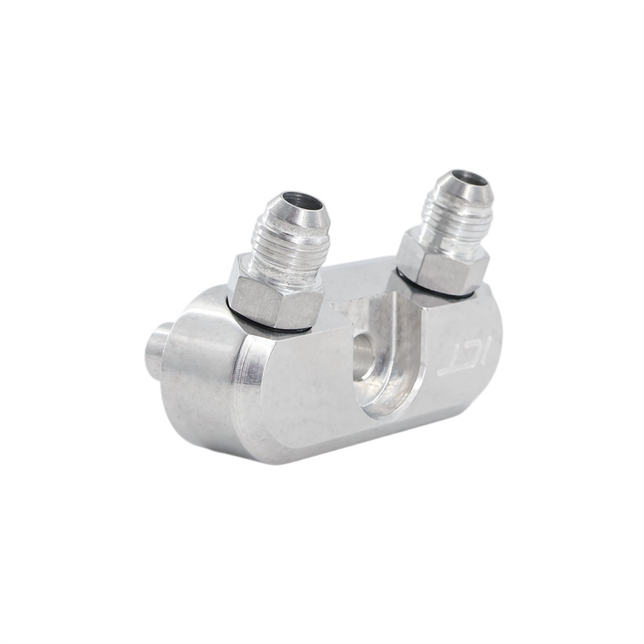 8L90E 10L90E Transmission Oil Cooler 6AN Fitting Adapter – 70 Degree Angle -6
