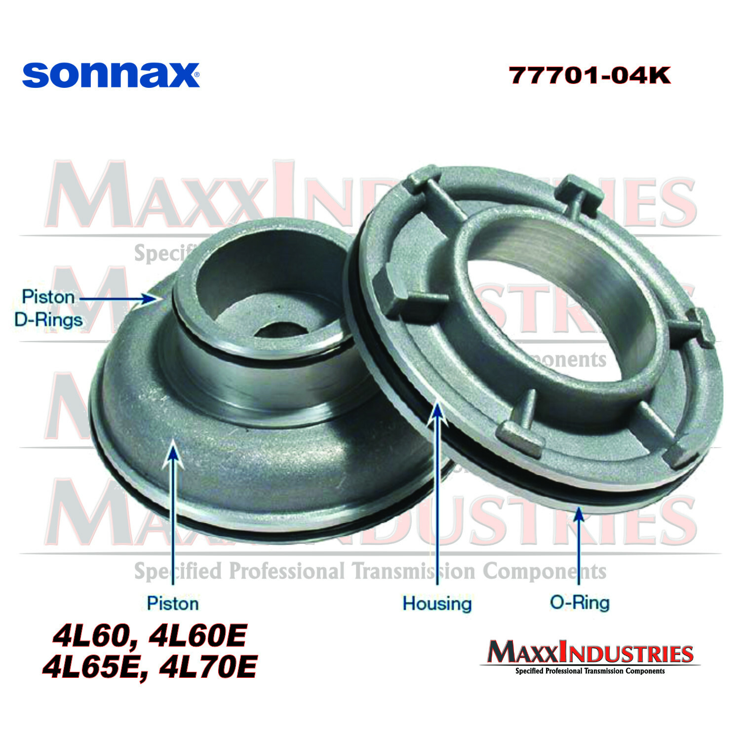 GM 4L60 700R4 4L60E Transmission 2nd Gear Corvette Servo Kit Sonnax 77701-04K