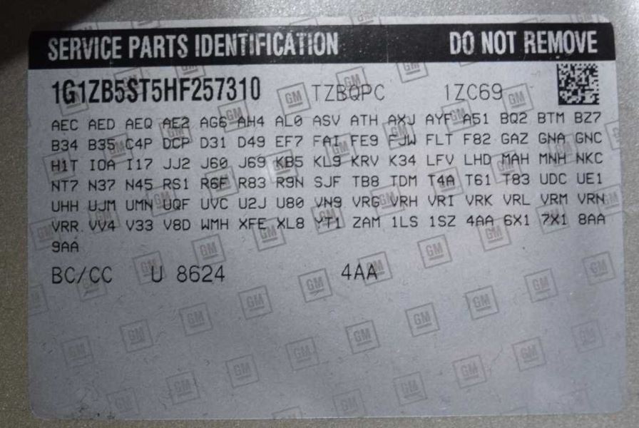 Transmission 1.5L Fits 16-18 41,000 miles MALIBU 1043499