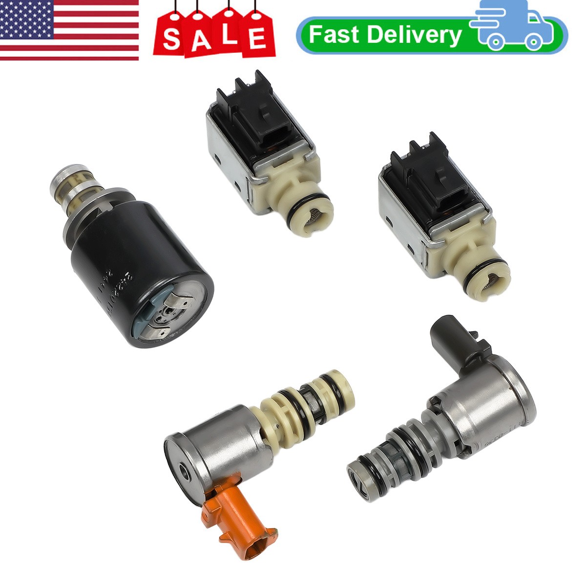 4L60E Shift Solenoid Refurbished Parts for GMC Chevy Aluminum Gearzaar