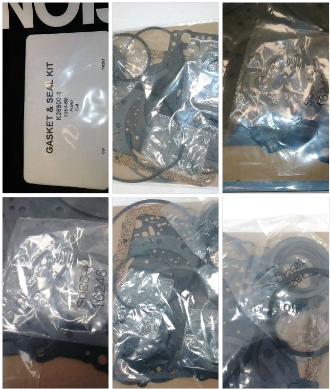 . Ford C4 transmission gasket set paper and rubber kit 1964-1969