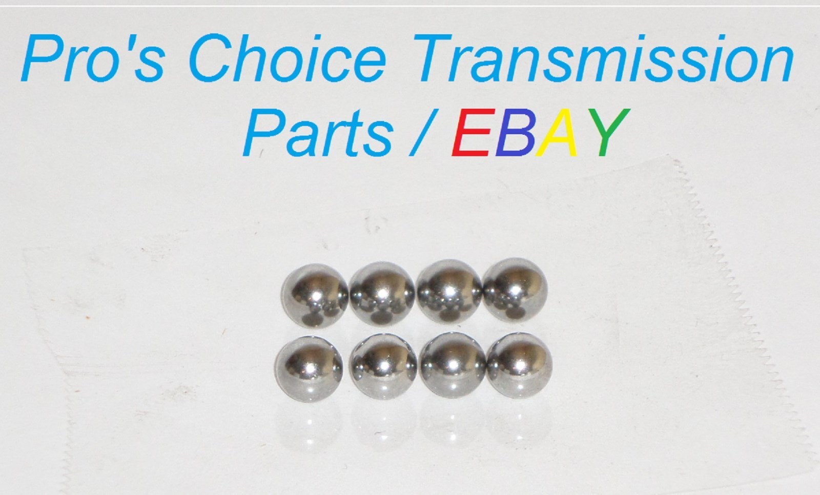 GM GMC Chevy 4L60E 4L65E 4L70E STEEL Valve Body Check Balls 1/4″ .250″ 8-Piece