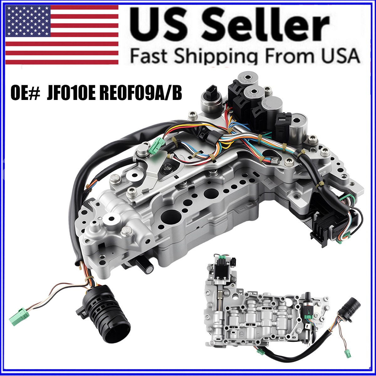 RE0F09A/B JF010E Fast Valve Body CVT Transmission For Nissan Murano Maxima Quest