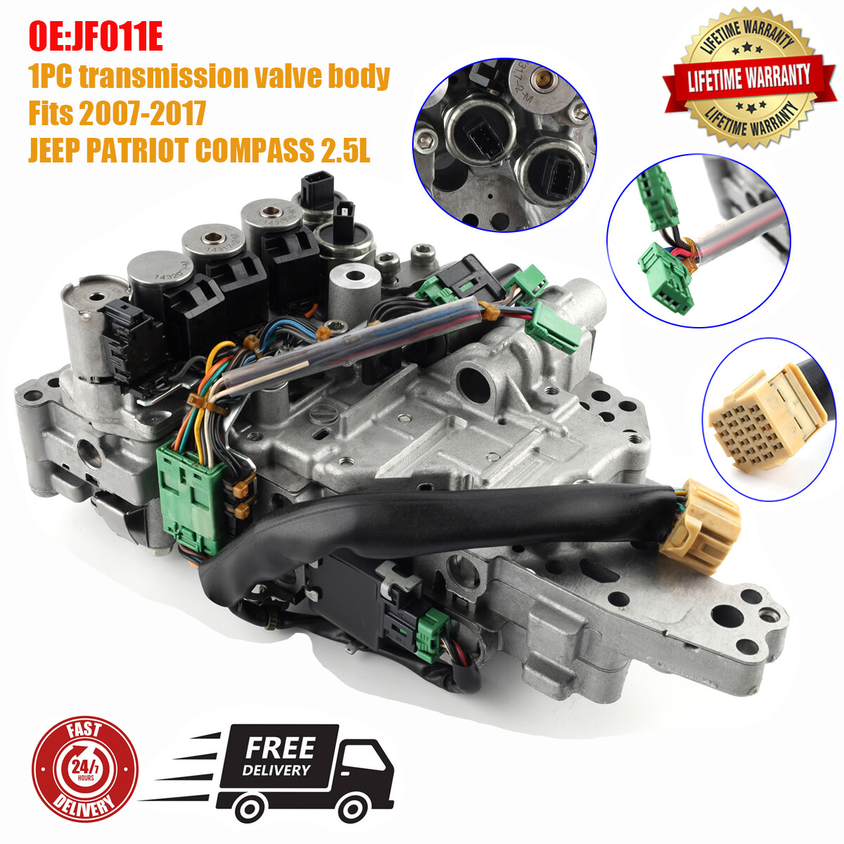 JF011E CVT Transmission Valve Body For 2008-2017 Mitsubishi Outlander 2.0L/2.4L
