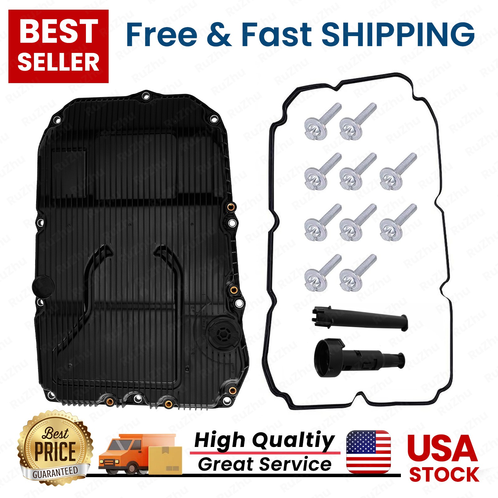 transmission oil pan filter Kit for Benz E300 CLS GLC GLE GLS 7252703707