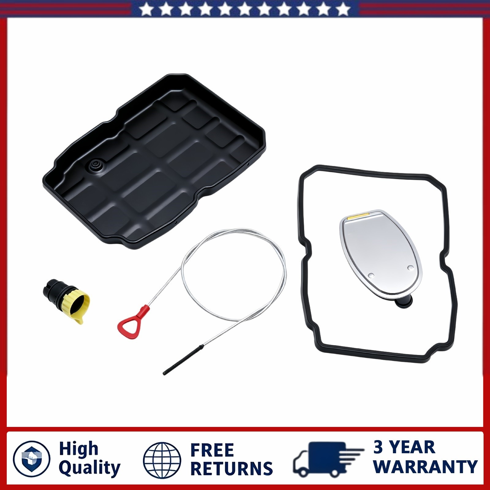 New Automatic Transmission Pan Filter Gasket Dipstick Kit Fits Dodge Magnum 1Set