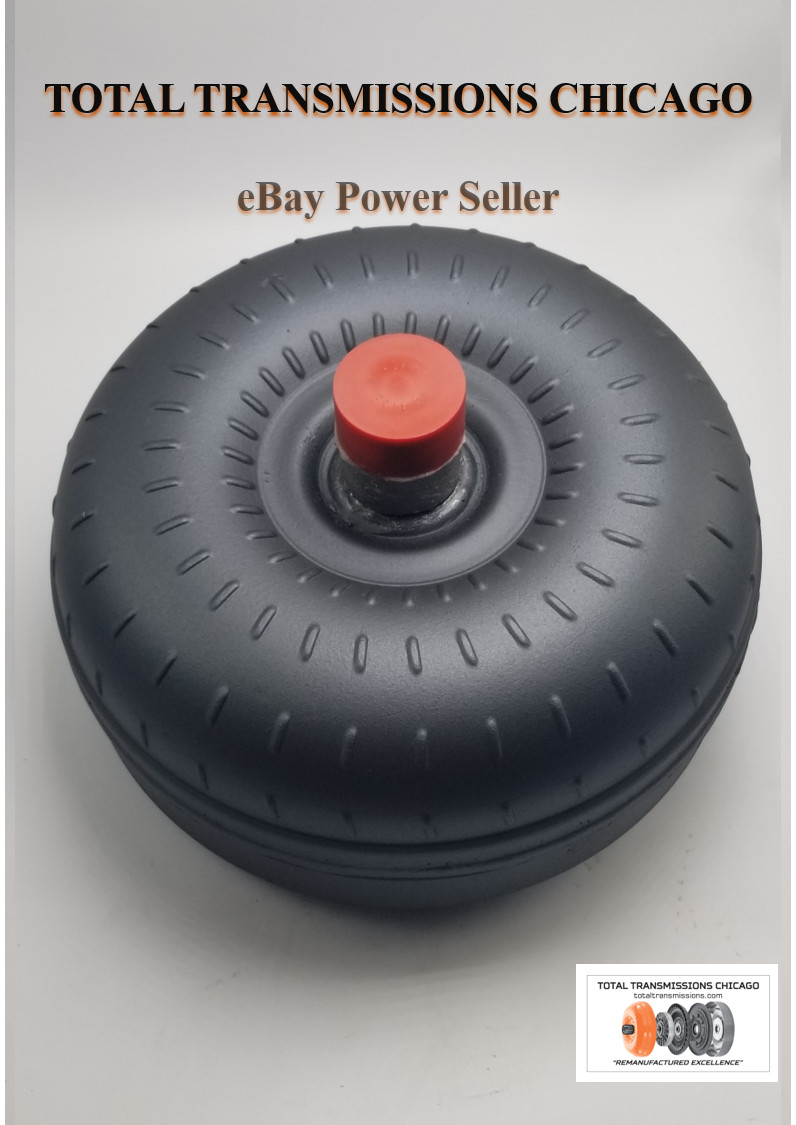 FM64L-E4OD 4R100 TORQUE CONVERTER FORD 4 STUD 4.9L 7.3L 7.5L HEAVY DUTY LOCK UP