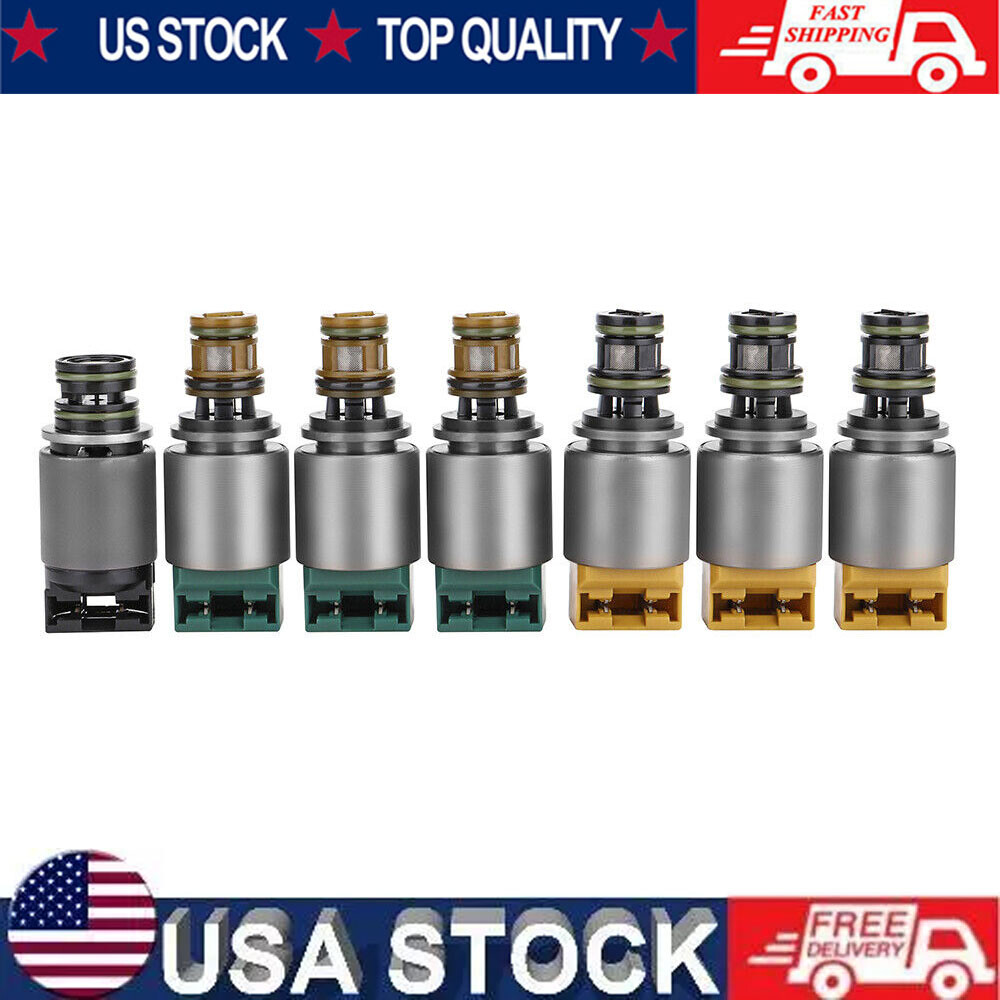 7x 6HP19 6HP26 6HP32 TRANSMISSION SOLENOID KIT FOR BMW X3 X5 AUDI A6 A8 Q7