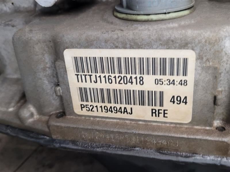 2011 11 DODGE DAKOTA Automatic Transmission 2WD 4.7L 45RFE
