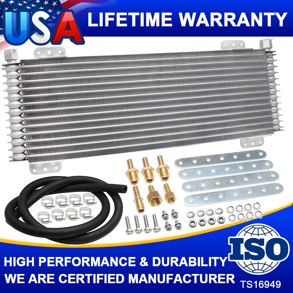 LPD47391 Transmission Performance Oil Cooler Heavy Duty Max 40K GVW Universal