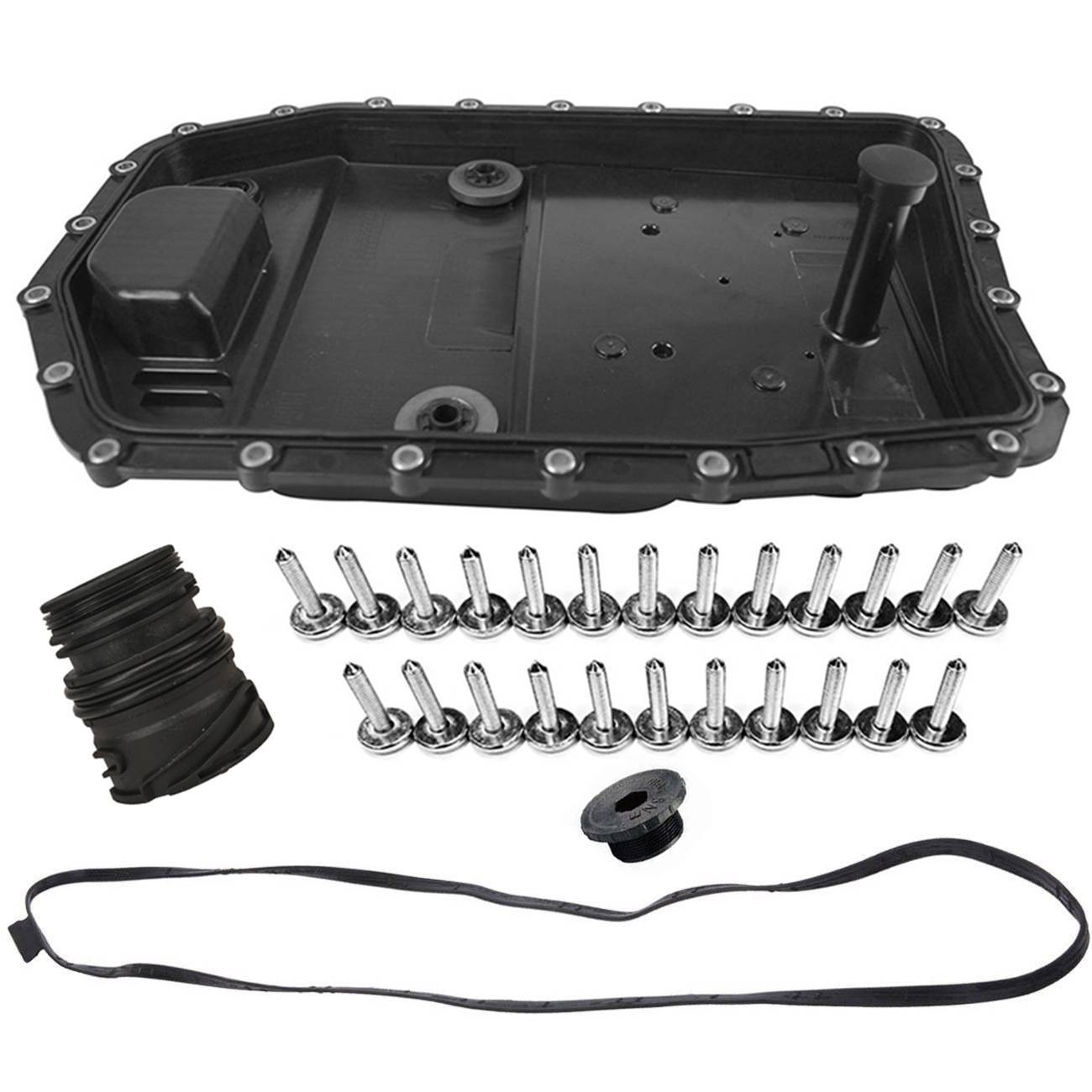 6HP19 Transmission Oil Pan w/ Filter + Gasket + Screw + Sealing Sleeve For BMW
