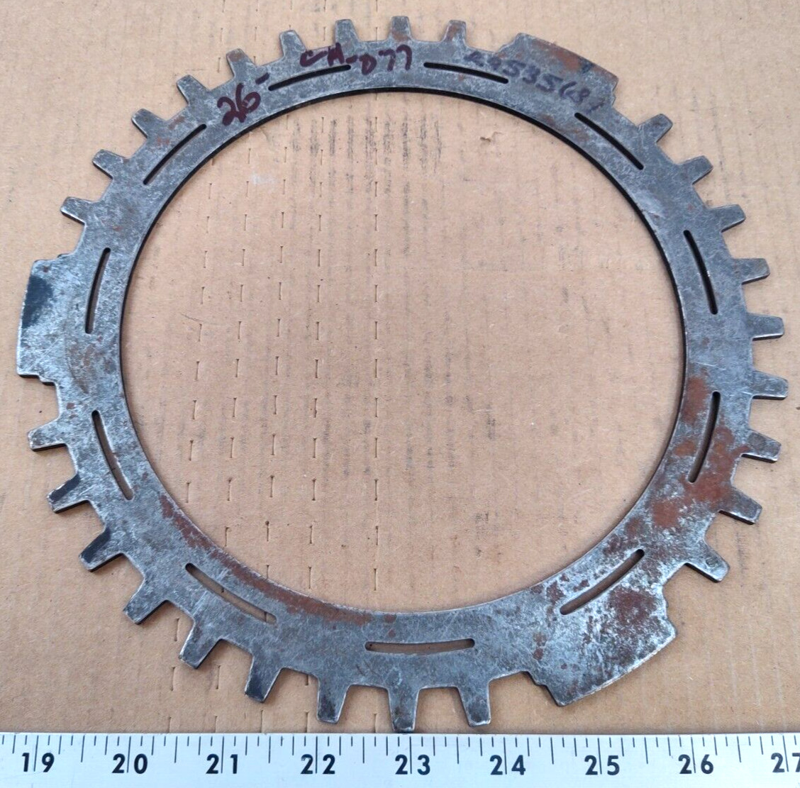ALLISON LT1000, LT2000, LT2400 SERIES C3, C4 SPRING STEEL CLUTCH PLATE 29535637