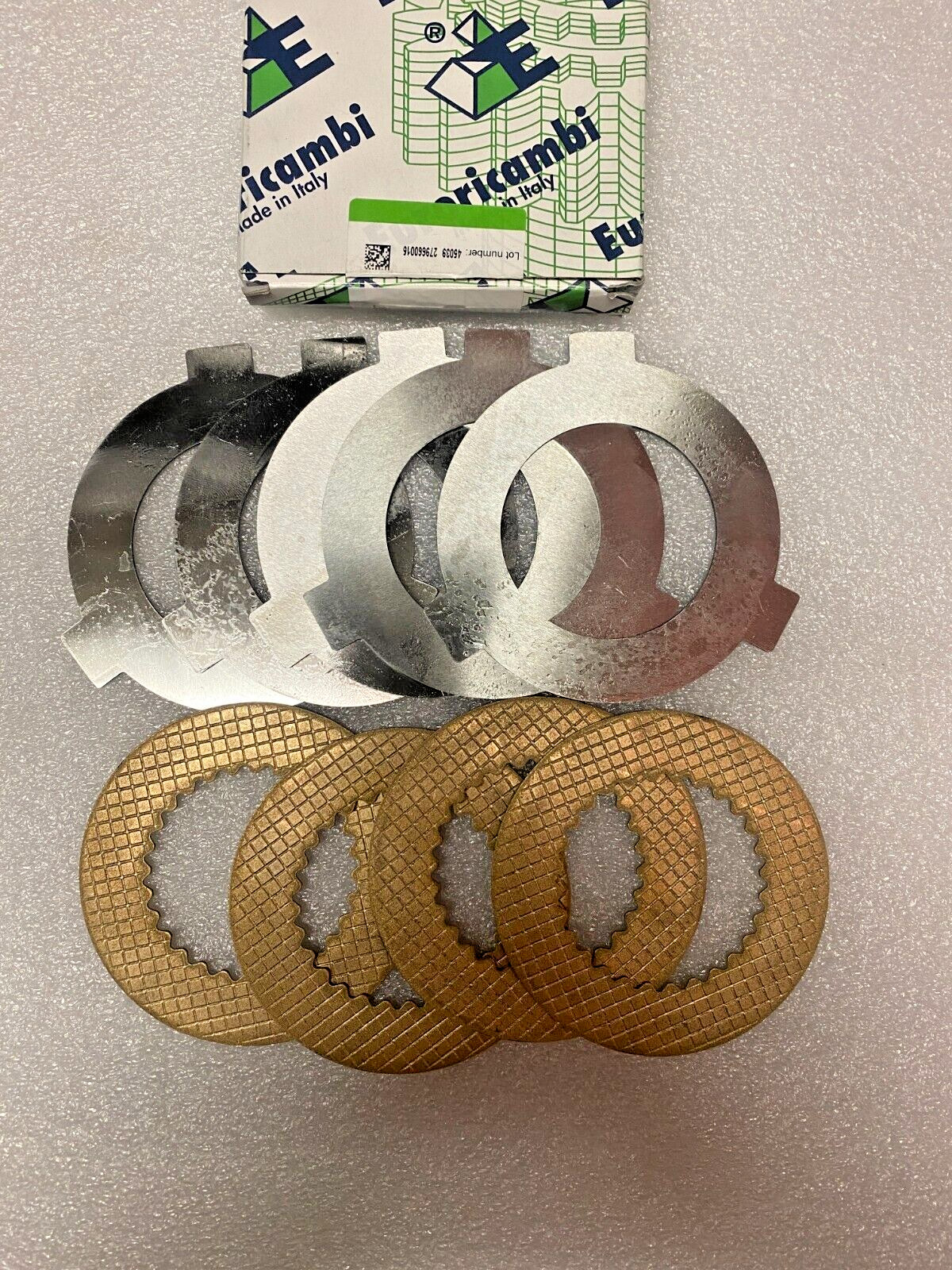 VOLVO I-SHIFT F-LINE COUNTERSHAFT BRAKE DISK KIT 22617667 22678842 MADE IN ITALY