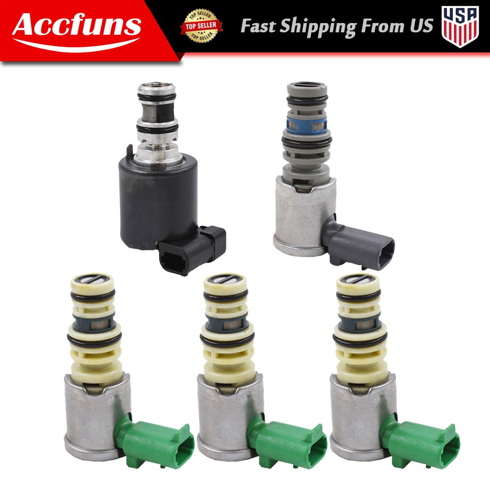 5L40E Transmission Solenoid TCC EPC Fit For GMC Jimmy SL 4.8L 1997-1999