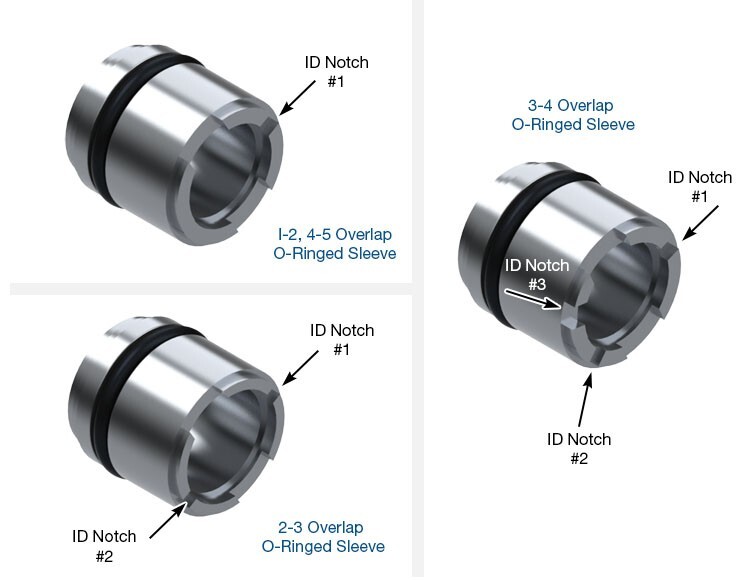 Sonnax 68942-05K Overlap Control Valve Sleeve Kit 722.6 Mercedes Benz (99627)