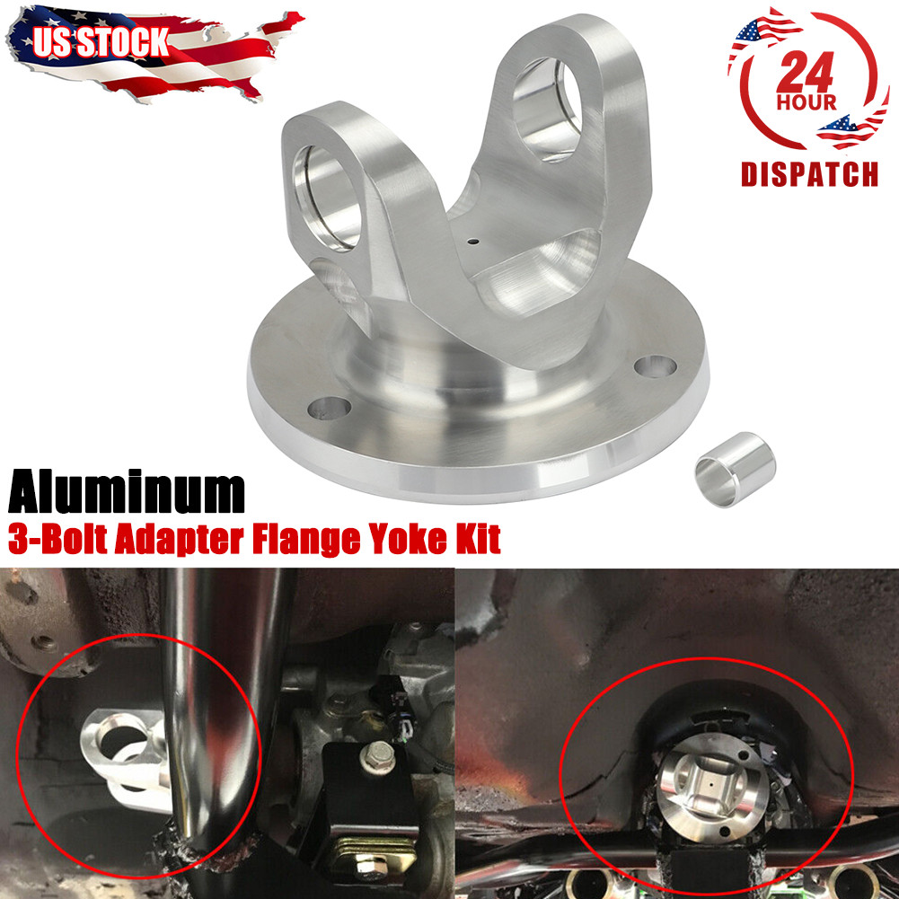 For GM 6L80 6L90 8L90 10L80 TR6060 #T35-GMFD-01K 3-Bolt Adapter Flange Yoke Kit
