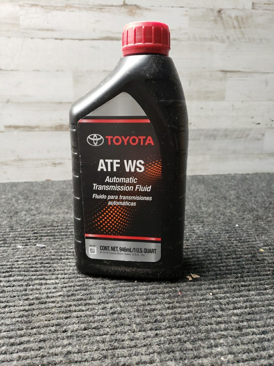 (1) Quart GENUINE TOYOTA ATF WS Automatic Transmission Oil 00289-ATFWS