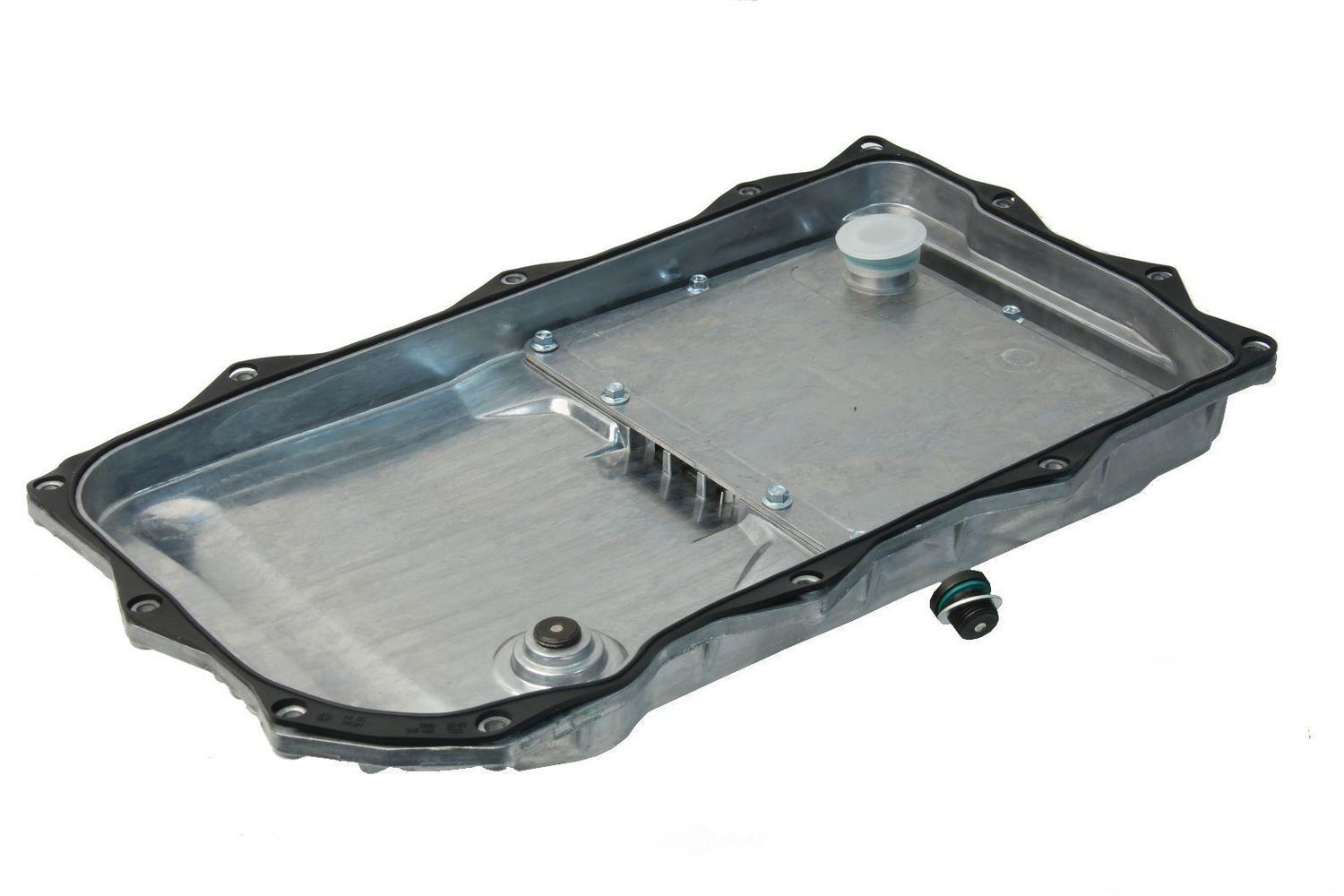 Transmission Oil Pan Kit-HD Aluminum Upgrade, Cooling Fins, Replaceable Filter
