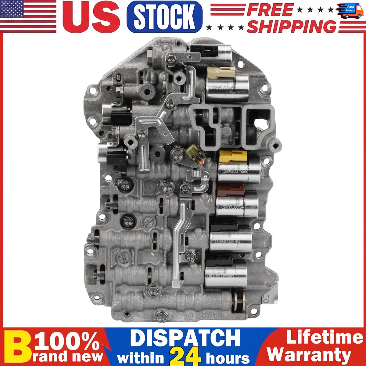 Valve Body Solenoids 09G 09G325039AX Aluminum Plastic Steel Gearzaar