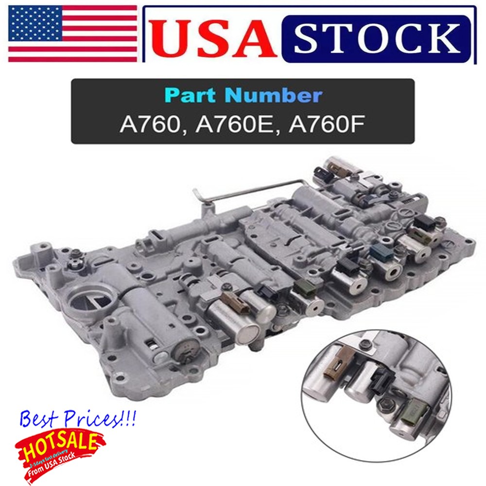 Transmission Valve Body W/ 9 Solenoids For Lexus IS350 GX460 A760 A760E A760F US