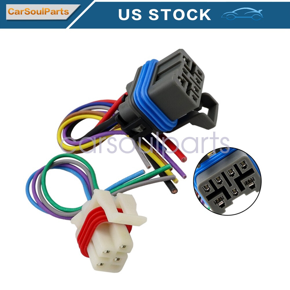 fit GMC Chevy 4L60E 4L80E 4L65E Neutral Safety Switch Connector 7Pin & 4Pin us