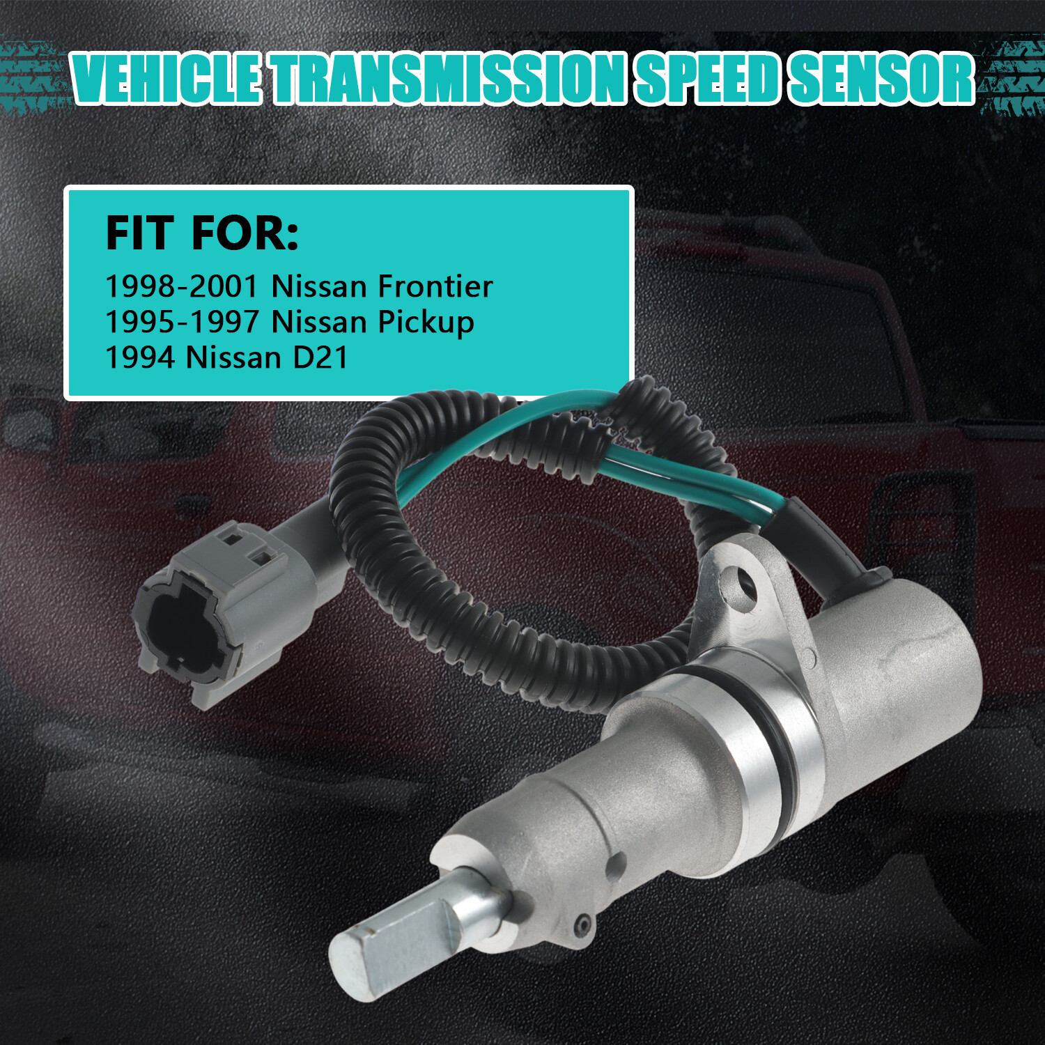 Vehicle Transmission Speed Sensor Fit for 1995-1997 Nissan Pickup 3.0L V6