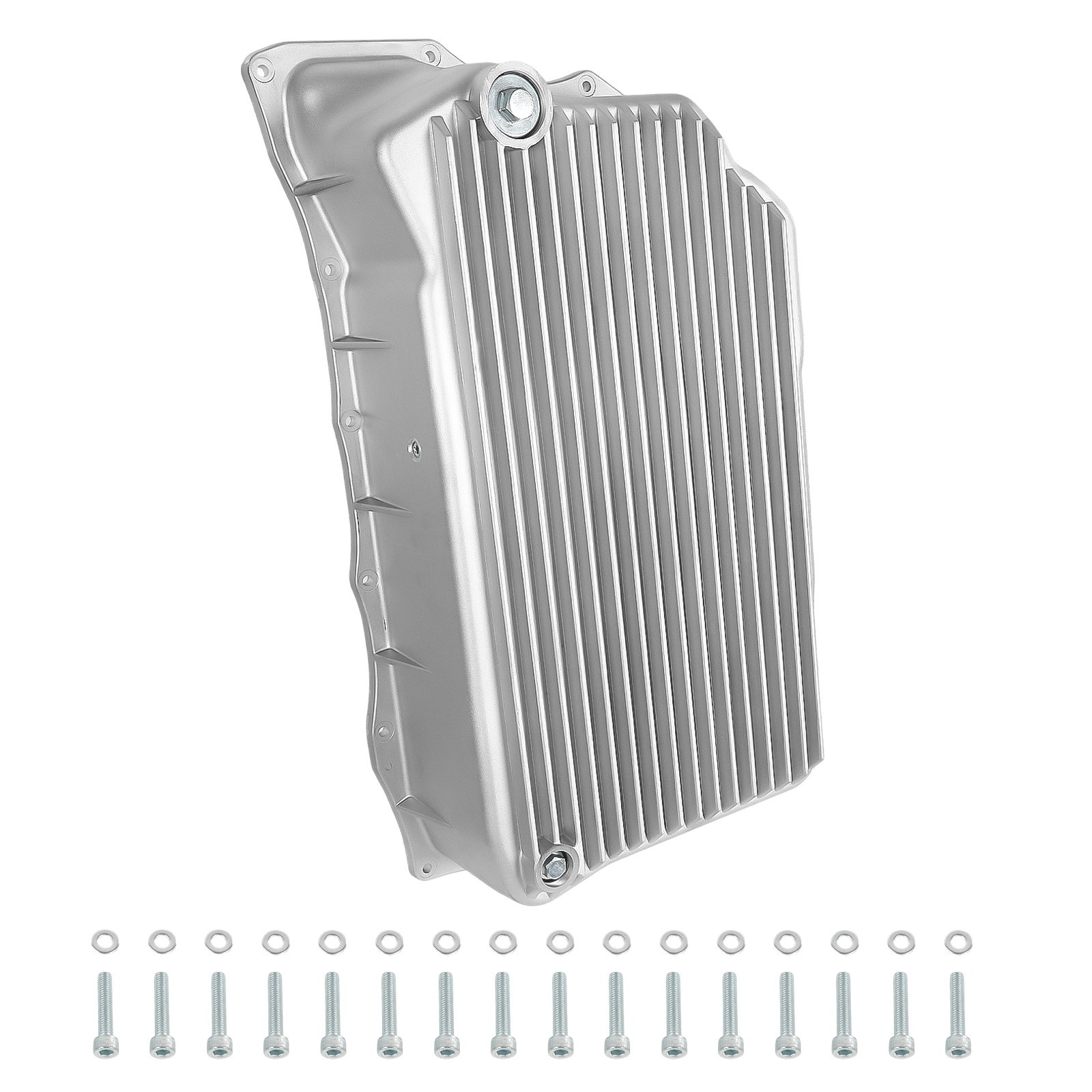 128051400 Cast Aluminum Deep Transmission Pan for 2020-2026 GMC/Chevy 6.6L L5P