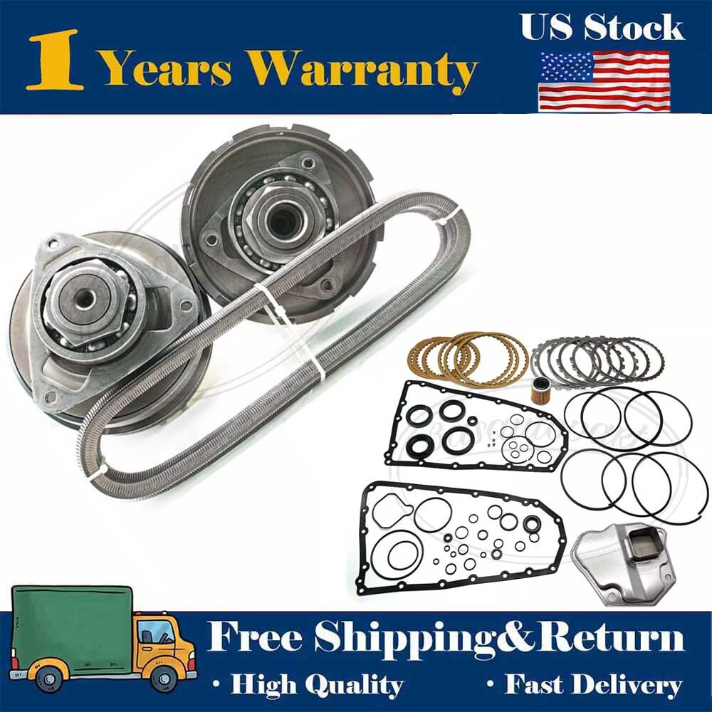 For NISSAN RE0F10A JF011E Transmission CVT Pulley With Belt/Chain ＆ Rebuild Kit