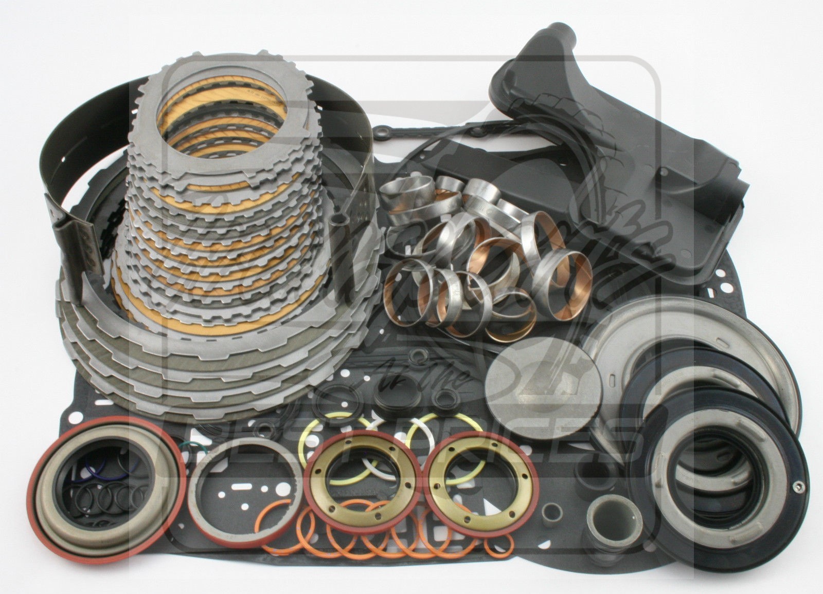 Fits Ford CD4E Mazda LA4AEL Transmission Rebuild Deluxe Kit 2003-ON W/Pistons
