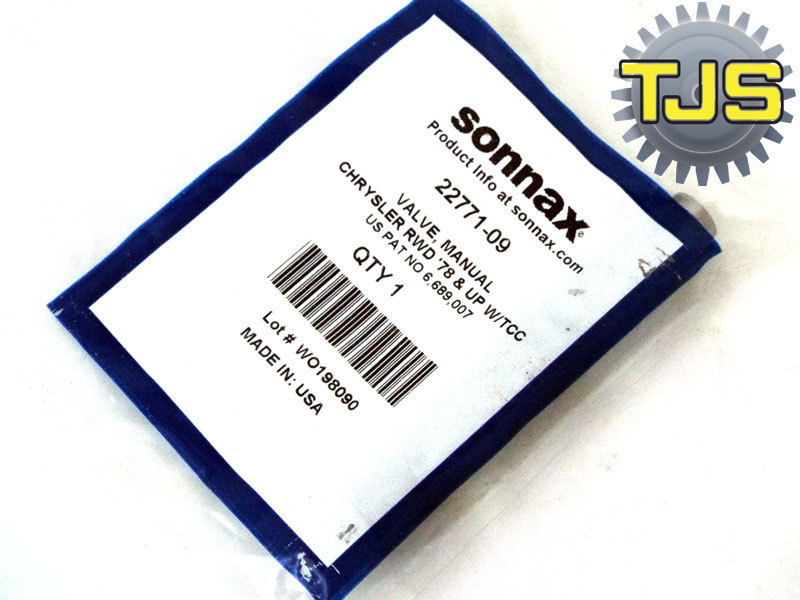 . 42/46re/47/48RE/RH/42/46/47/A727/A904 Sonnax Manual Valve 22771-09